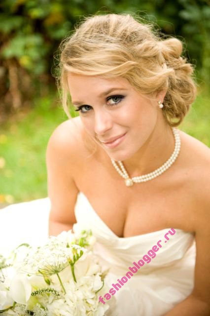 Самые красивые свадебные прически 2011