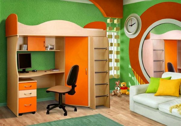 Как мебель для детской комнаты влияет на характер ребенка?