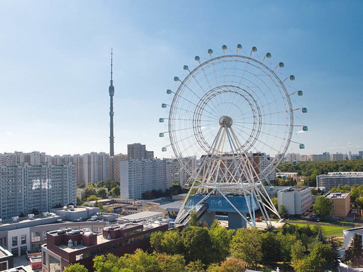 «Солнце Москвы»: на ВДНХ строится самое высокое колесо обозрения в Европе