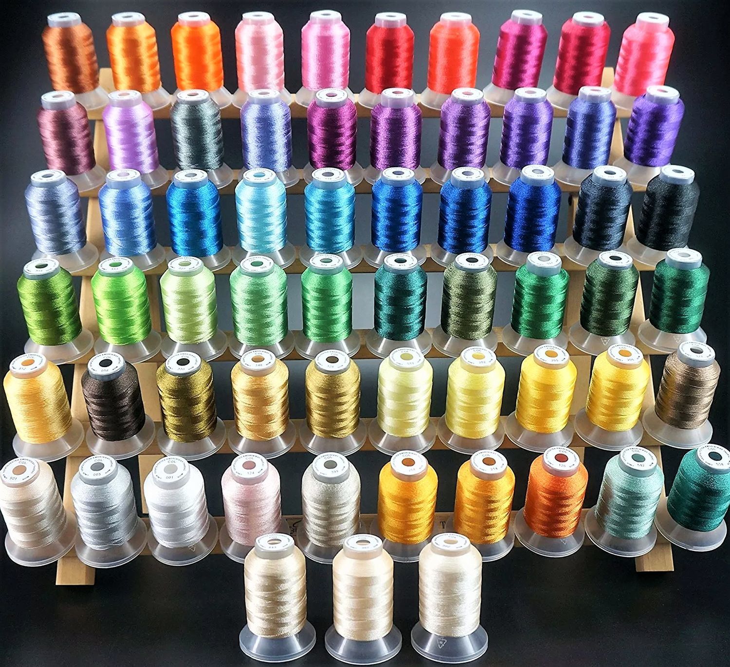 Как правильно выбрать нитки для вышивальных машин