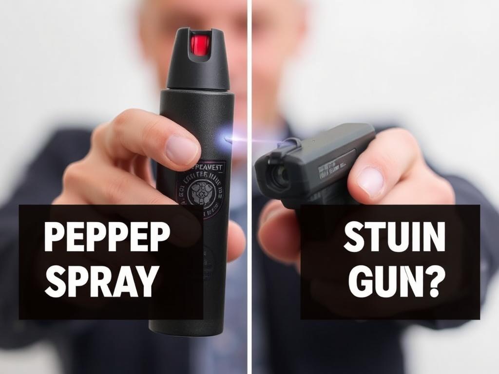 Pepper spray or stun gun - which to choose? фото