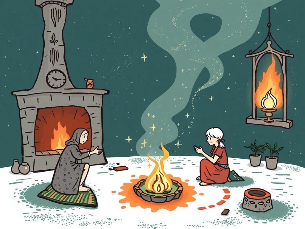 The Adventures of House Spirits Reveal the Secrets of Creating a Warm and Harmonious Home Hearthфото