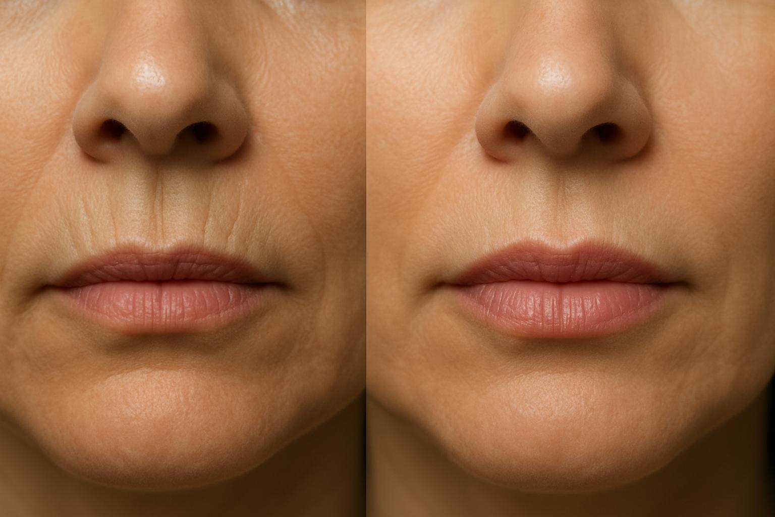 Коррекция кисетных морщин: реальные способы убрать вертикальные складки вокруг губ