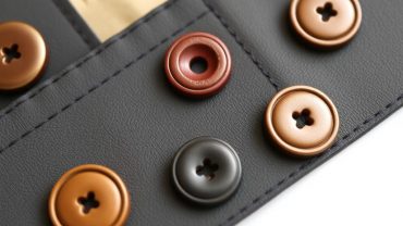 Кожаные пуговицы: маленькая деталь с большим характером